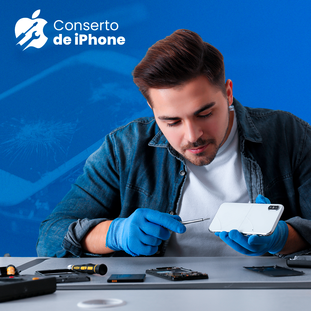 Capa do curso Manutenção de iPhone