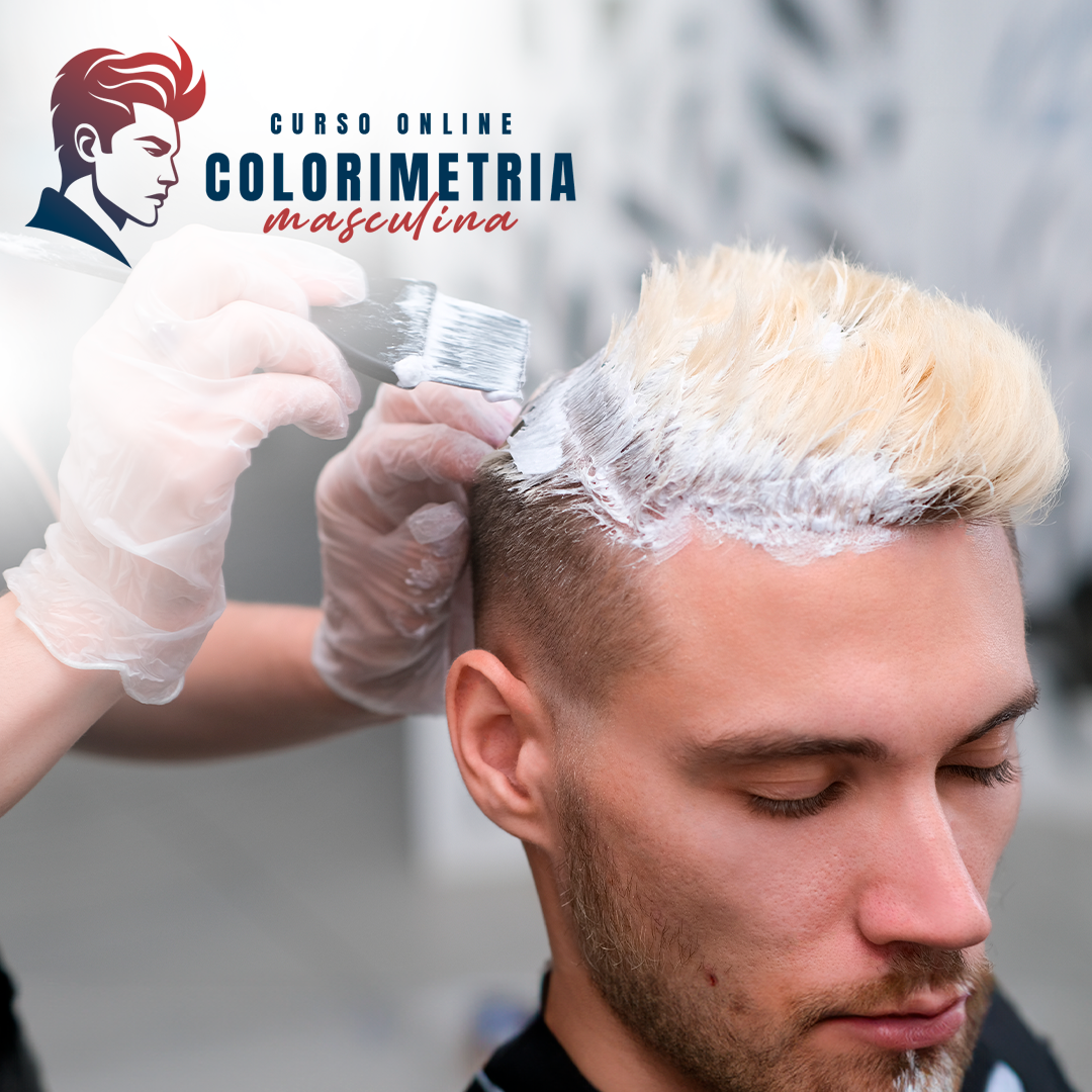 Capa do curso Colorimetria Masculina