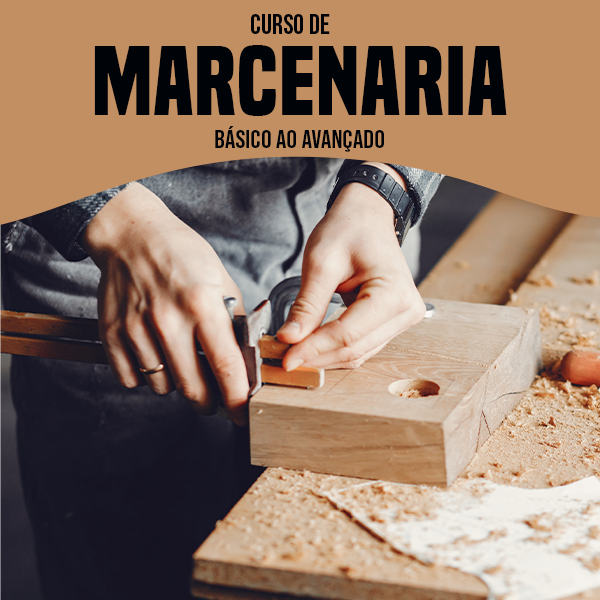 Capa do curso Marcenaria